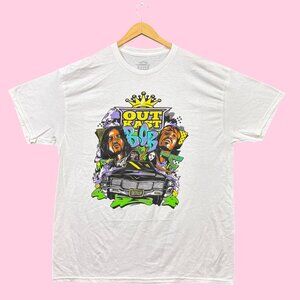 OutKast B.O.B Album Hip-Hop Graffiti Poster Tee L